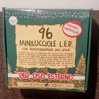 96 Mini Lucciole Led da esterno - colore blu