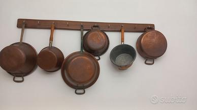 Paioli (pentole) in rame