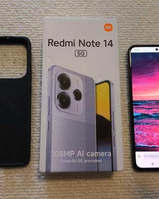 Redmi Note 14 5G 8/256 GB Midnight Black