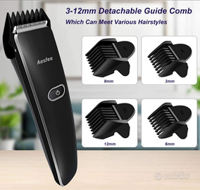 Tagliacapelli professionale USB regola barba