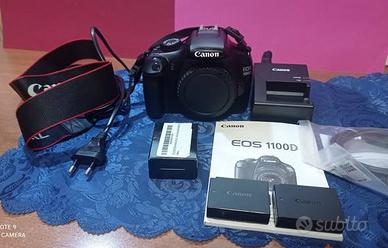 CANON EOS 1100D CON ACCESSORI TUTTO ORIGINALE