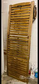 Tavolino e lettino in legno