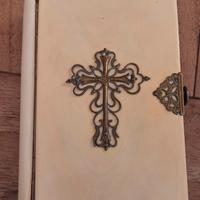 Libro di preghiere anno 1856 in greco antico 