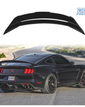 SPOILER FORD MUSTANG 15-23 LOOK GT350 R NERO LUCID