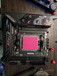 ROG B850itx+Thermalrightpa120d+matx case+Hydro 750