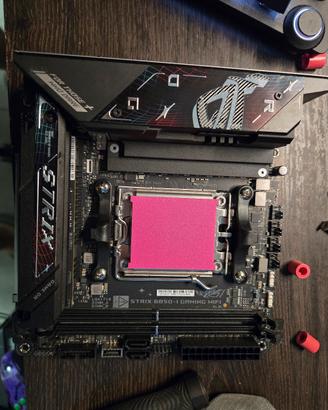 ROG B850itx+Thermalrightpa120d+matx case+Hydro 750