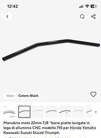 Manubrio caffè racer