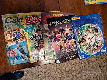 lotto album calciatori panini figurine 