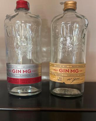 Bottiglia gin vuote