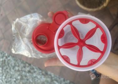 Shaker Tupperware con griglia miscelatrice