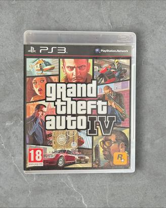 Grand Theft Auto IV (Gta 4) - PS3