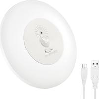 Plafoniera con sensore di movimento, ricaricabile