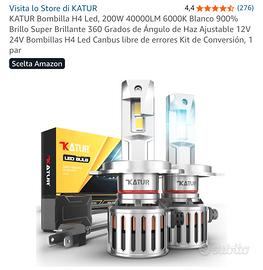 Lampadine Led H4 Katur 200w 40000 lumen 6000k
