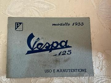 Libretto uso e manutenzione Vespa Faro Basso