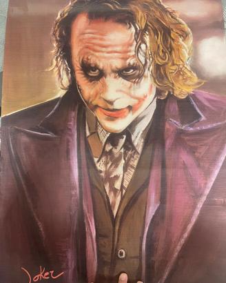 Quadro Joker stile Heath Ledger