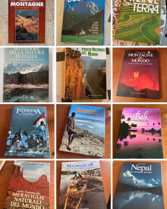 libri di turismo , storia e natura. Oli