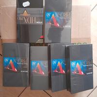 6 VHS PRO Videocassette vergini sigillate