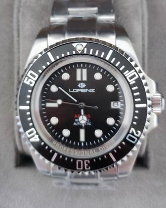 OROLOGIO LORENZ AUTOMATICO SUB 300 COSTO 890€ NEW