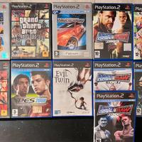 Lotto 11 Giochi PlayStation 2 Ps2 GTA DragonBall