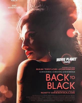 Locandina Poster Film Amy Winehouse Marisa Abela