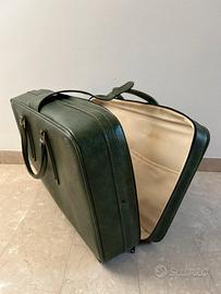 Valigia e Beautycase in pelle