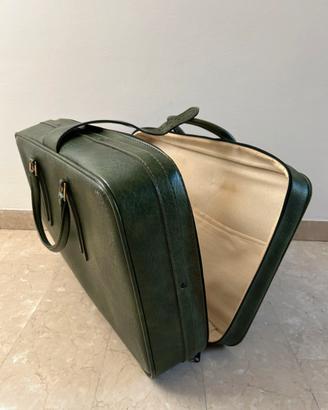 Valigia e Beautycase in pelle