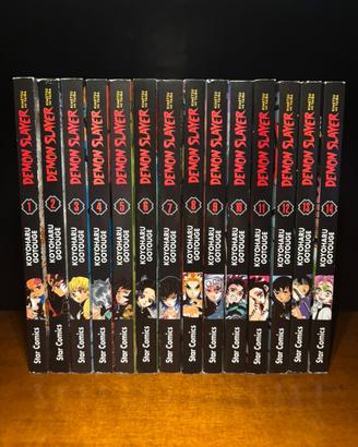 Manga Demon slayer 1-14💕📚