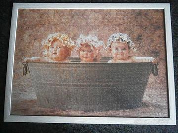 Puzzle Anne Geddes 900 pezzi Bambini in bacinella