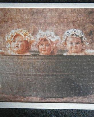 Puzzle Anne Geddes 900 pezzi Bambini in bacinella