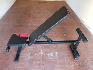 Panca regolabile + pesi