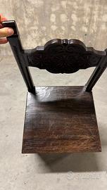 Sedia legno
