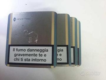 SCATOLE SIGARETTE METALLO CAMEL MARLBORO limited