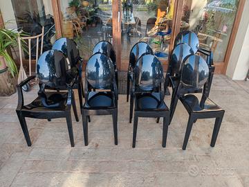 kartell Victoria ghost nere