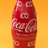 COCA-COLA CENTENARIO BOTTIGLIA VETRO WRAPPATO