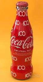 COCA-COLA CENTENARIO BOTTIGLIA VETRO WRAPPATO