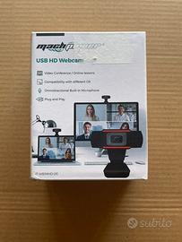 WEBCAM USB HD 1MP (1280x720) MICROFONO INTEGRATO