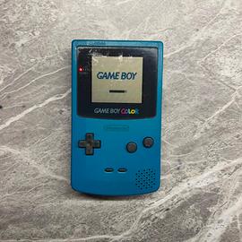 nintendo game boy color turchese completo testato