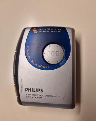 Walkman e Radio Philips Stereo AQ6581
