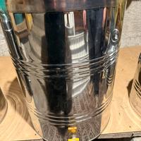 Fusto acciaio inox 100 litri