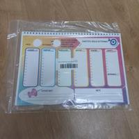Planner Settimanale da Scrivania A4 