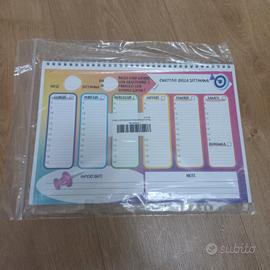 Planner Settimanale da Scrivania A4 