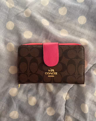 Coach Pink Wallet