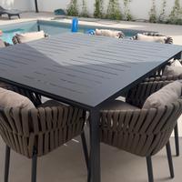 Set da giardino tavolo e sedie da esterno
