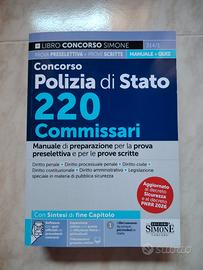 220 Commissari Polizia di Stato 2026,  compendio 