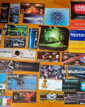 Lotto flyer discoteca Shock! Paesana Cuneo