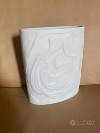 Vaso Porcellana Bianca Vintage ROSENTHAL