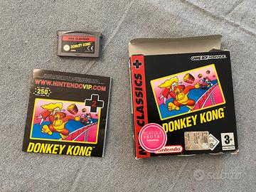 Donkey kong game boy advance