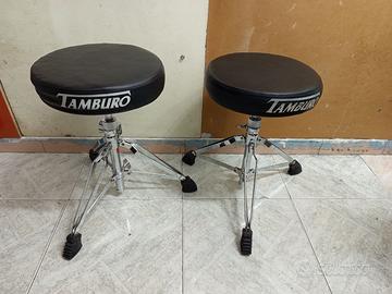 SGABELLI PER BATTERIA - TAMBURO -