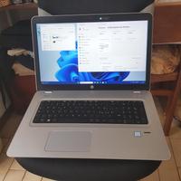 HP ProBook 470 G4 I7 17 pollici