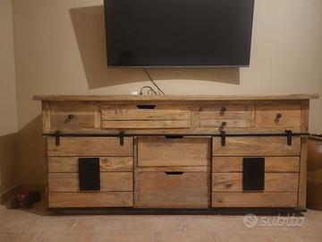 mobile tv più credenza